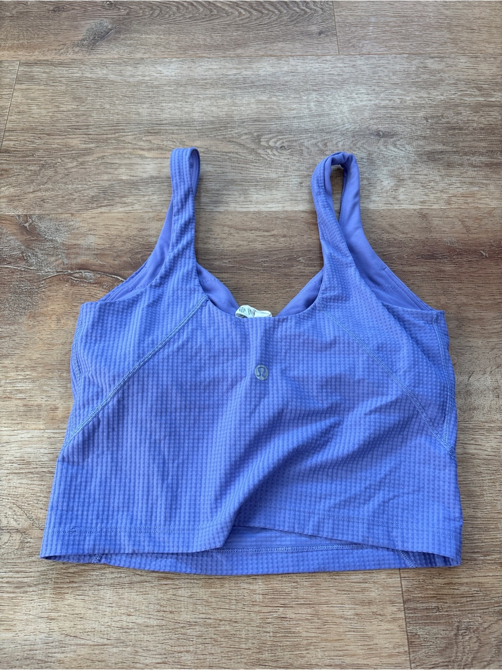 Lululemon Waffle Purple Align Tank Top